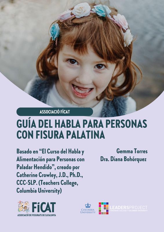 Guía del habla para personas con fisura palatina (castellano)