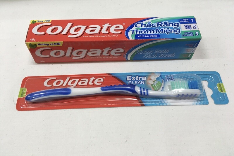 Tooth brush/paste dental