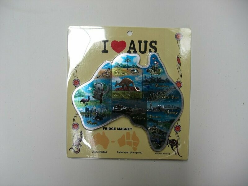 Australian Pull Apart Magnet
