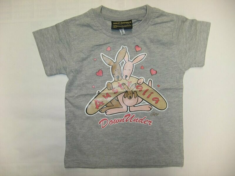 Kids Grey Downunder Tee