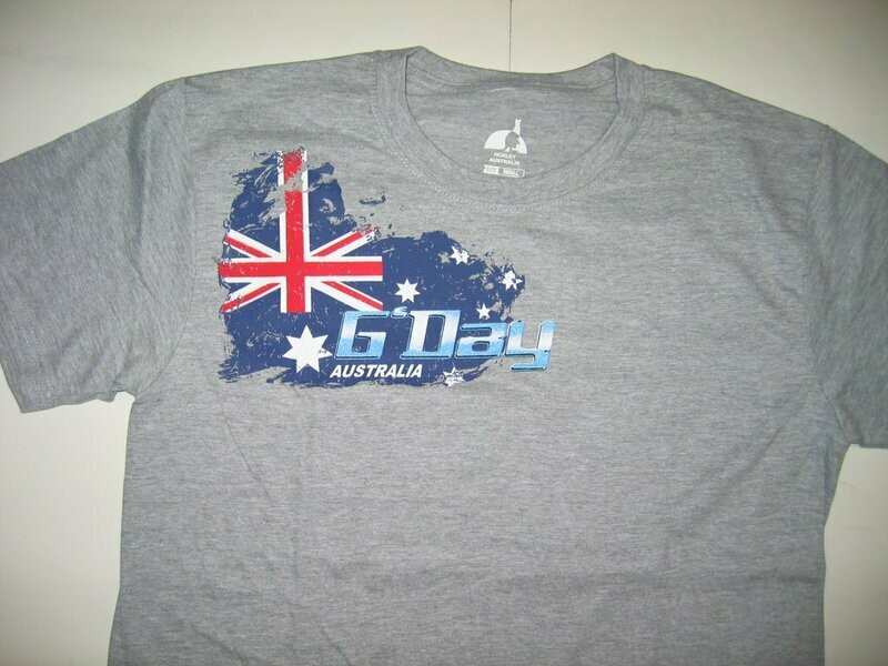 Grey G'Day Tee