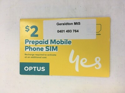 Optus Sim Cards Only