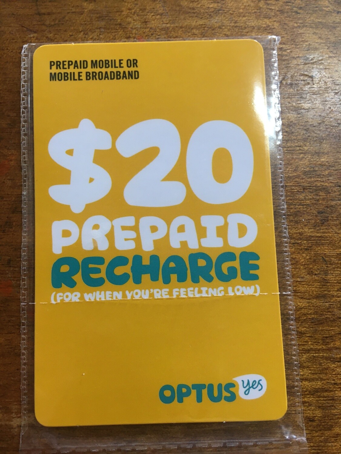 Optus $20 12gb Recharge Top Up
