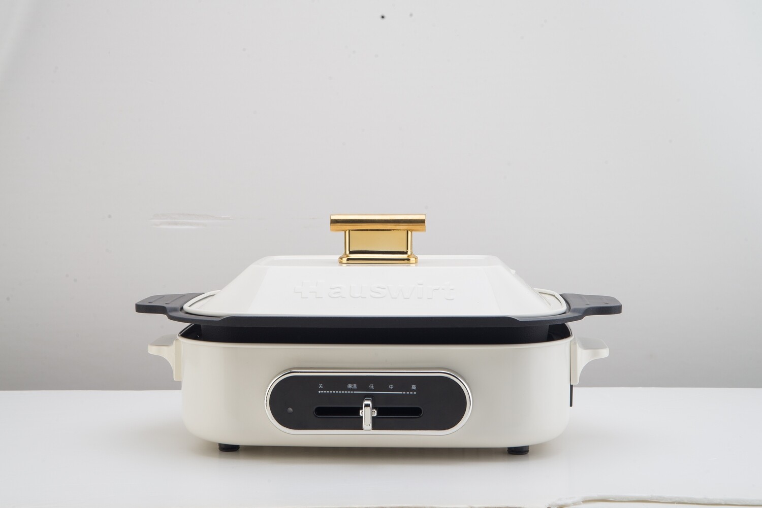 BSTY All-in-One Electric Multifunction Cooker With 4-Speed Control, Removable Griddle for Pancakes, Cookies, Burgers, Quesadillas, Eggs, other on the Breakfast, Lunch and Snacks