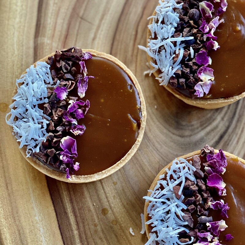 Chocolate and Salted Caramel Tart (4 pkt)