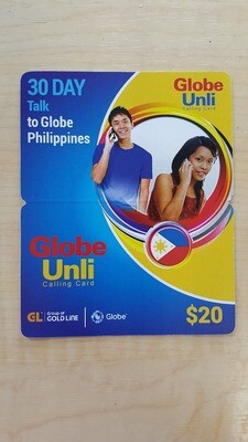 Globe Unli 30 Day Talk To Globe Philippines