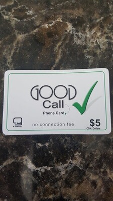 Good Call Calling Card ($5.00)