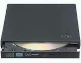 VITAL External Slim DVD/CD Drive