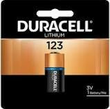Duracell Ultra Lithium 123 Battery  (1 Pack)
