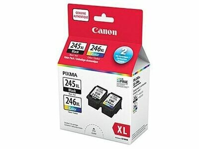 Canon PG-245XL/CL-246XL Ink Cartridge Value Pack