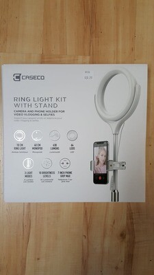 Ring Light Stand Kit W/ Phone Mount
by Perks