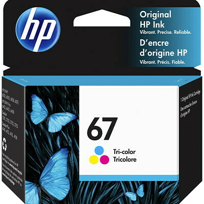 HP 67 Tri-Colour Original Ink Cartridge