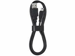 VITAL 1.2m (4’) Mini USB-to-USB Charging Cable - Black