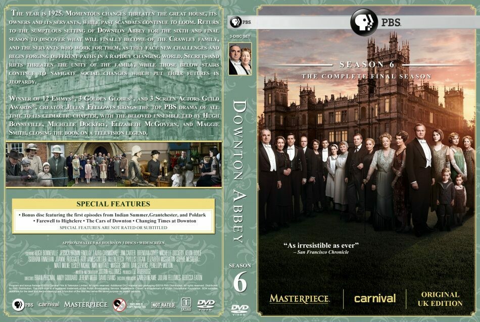 Downton Abbey Season Six (7 day rental)
