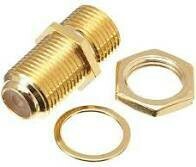 Vital Gold-Plated F-81 Coaxial Coupler