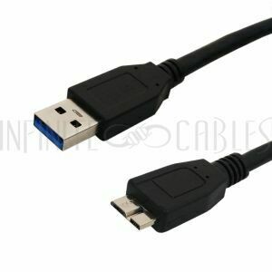 VITAL 1.2m (4’) Micro USB 3.0-to-USB Charge & Sync Cable - Black
