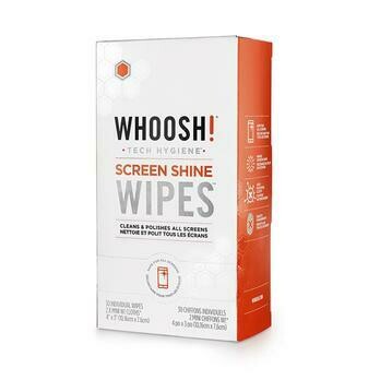 Whoosh Screen Shine Wipes 30 Pack