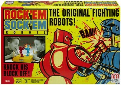 Rock' Em Sock' Em Robots: You Control The Battle of The Robots in a Boxing Ring!