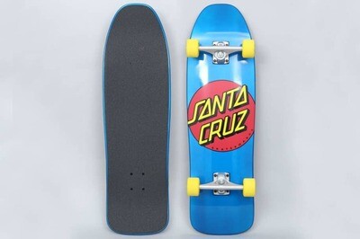 Santa Cruz Complete Classic Dot 80's Style Blue 9.35" x 31.7"