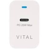 VITAL 20W USB Type-C™ PD Wall Charger - White