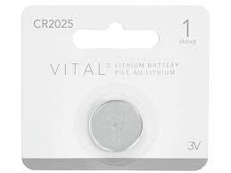 Vital CR2025 Lithium 3V Coin Battery (1-Pack)