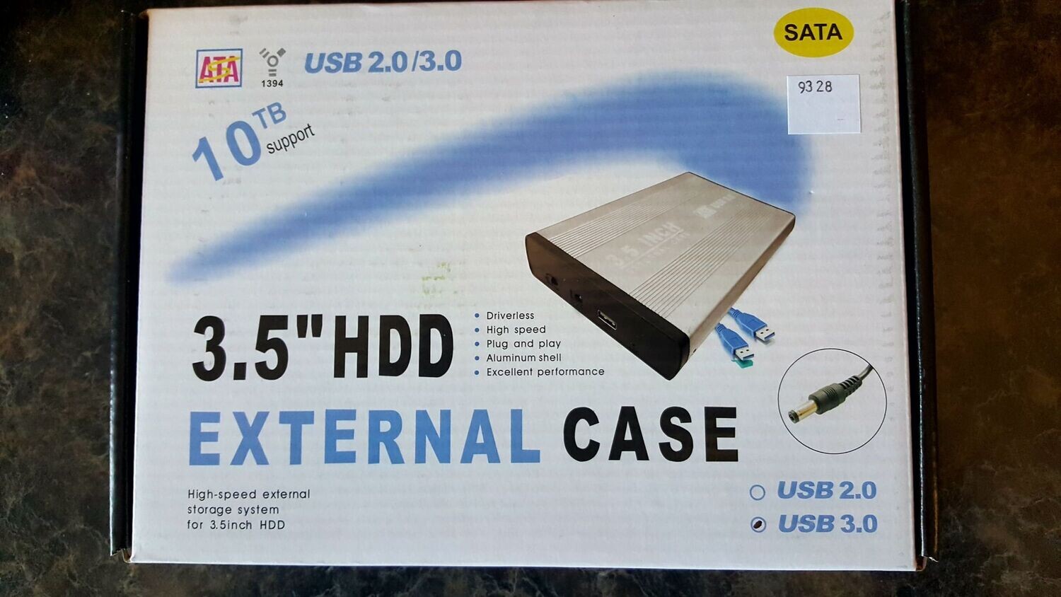 3.5" USB 3.0 Sata HDD Enclosure
