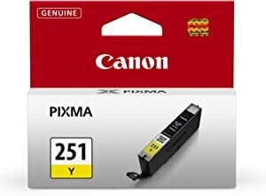 Canon Genuine CLI-251 Yellow Ink