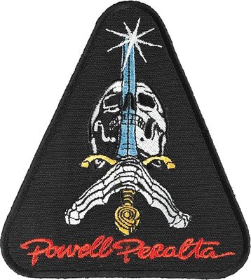 OWELL PERALTA PATCH - SKULL AND SWORD (BLACK)