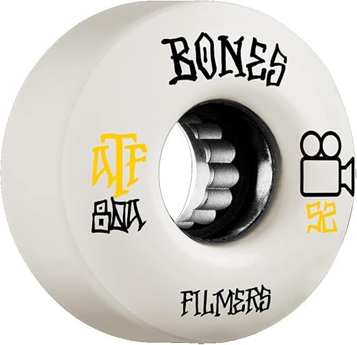 Bones Wheels ATF Filmers Skateboard Wheels 54mm 80A
