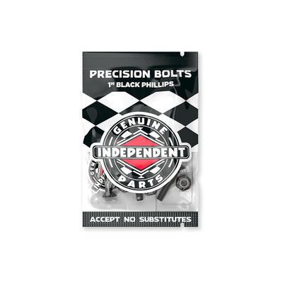 INDY HARDWARE PHILLIPS 1in BLACK
