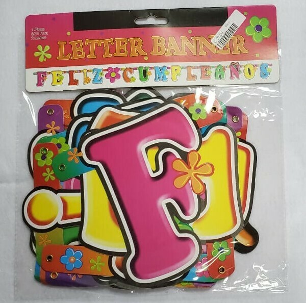 Letras Feliz Cumpleaños (UND)