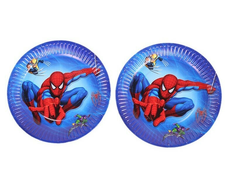 Platos para Cumpleaños con diseño (10 pcs)