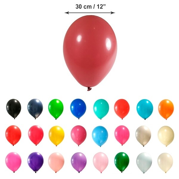 Globo Metalico #12 (10 Unds.)