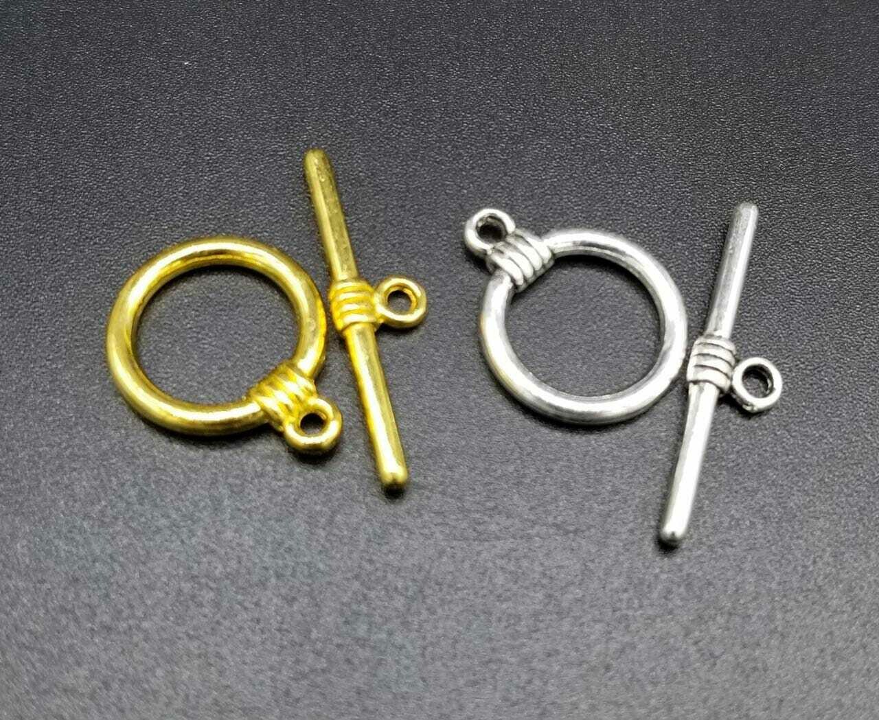 Broche Liso 2 Piezas (4 Und)