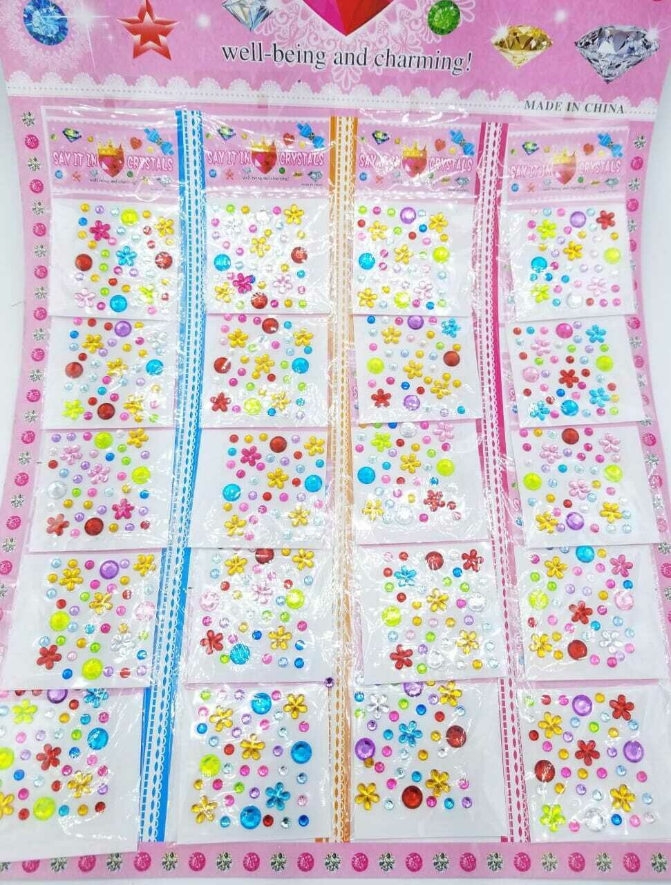 Stickers Piedritas (Bolsita)