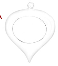 Adorno de Vidrio 5 1/2&quot; (Und)