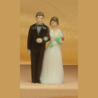 Novios Plásticos 1.75&quot;(12Und)