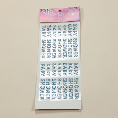 Sticker Baby Shower (Carton)