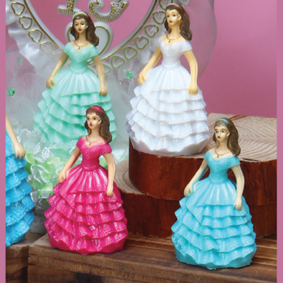 Quinceañera 3&quot; (Und)