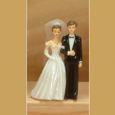 Pareja de Novios 2.5&quot; (Und)
