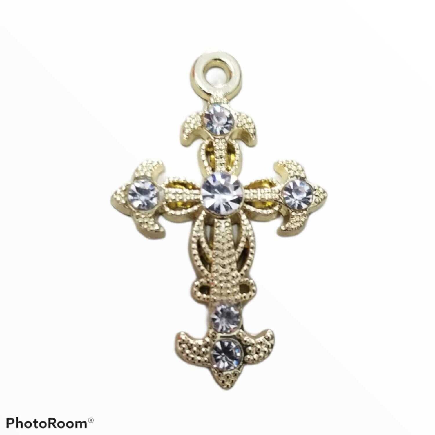 Cruz Con Diamante 33mm (Und)