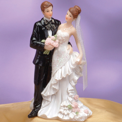 Pareja De Boda 7&quot; (Und)
