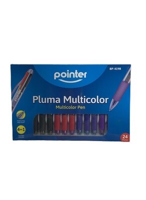 Marcador Permanente Pointer Doble Punta X 36 Colores. POINTER
