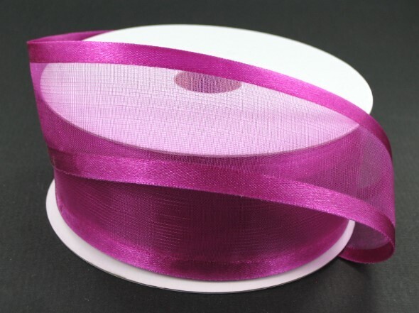 Cinta Organza 1 1/2 C/O Satin (Yrd)
