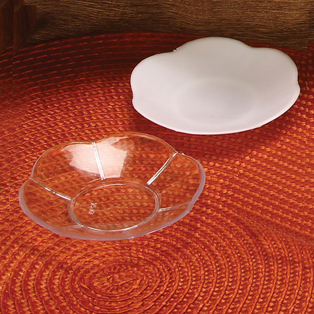 Plato 3Pulg Transparente #3285 (Und)
