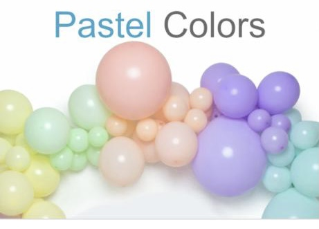 Globo Látex Pastel 5&#39; (10Und)