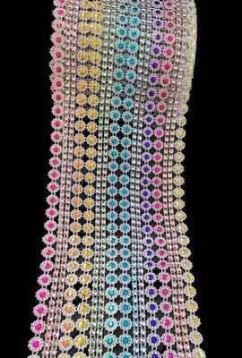 Malla Ancha Forma Flor (Yrd)