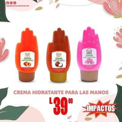 Crema Hidratante Para Mano (Und) Crema Hidratante Para Mano (Und)