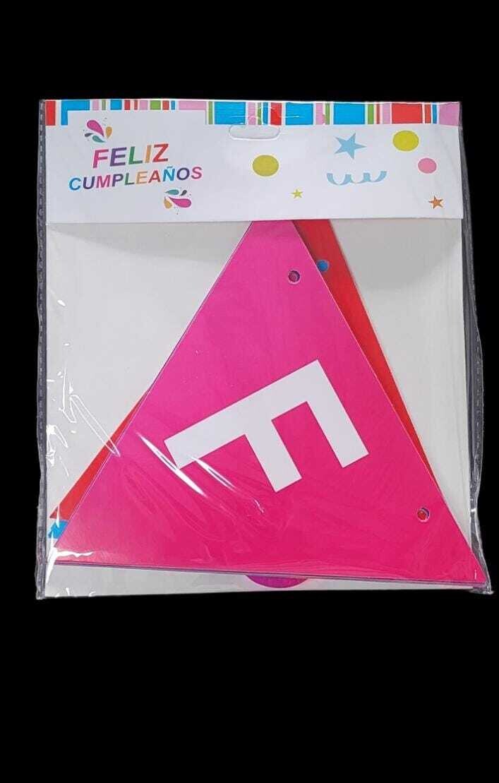 Rotulo Feliz Cumpleaños (Und)