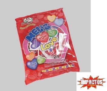 Paletas Melis Love (Bolsa)